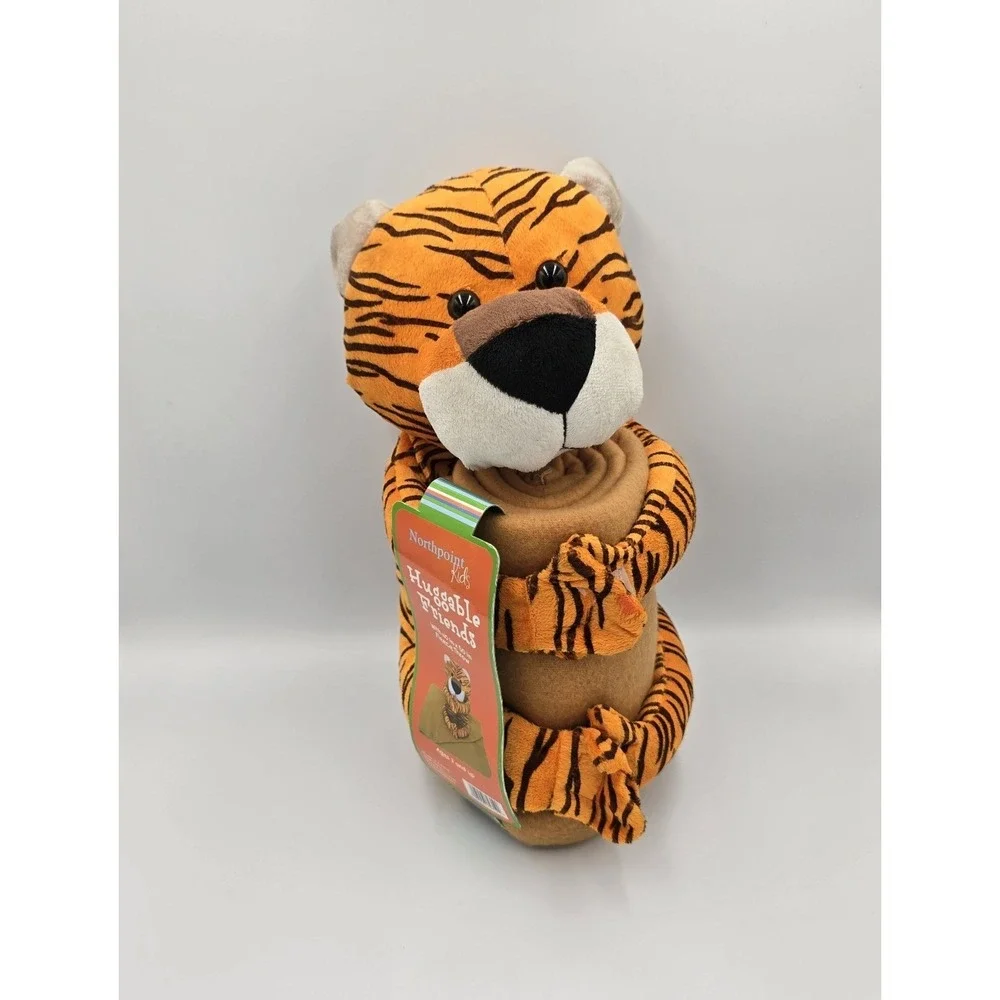 Northpoint Kids Tiger Plush with Fleece Blanket‎ 40
